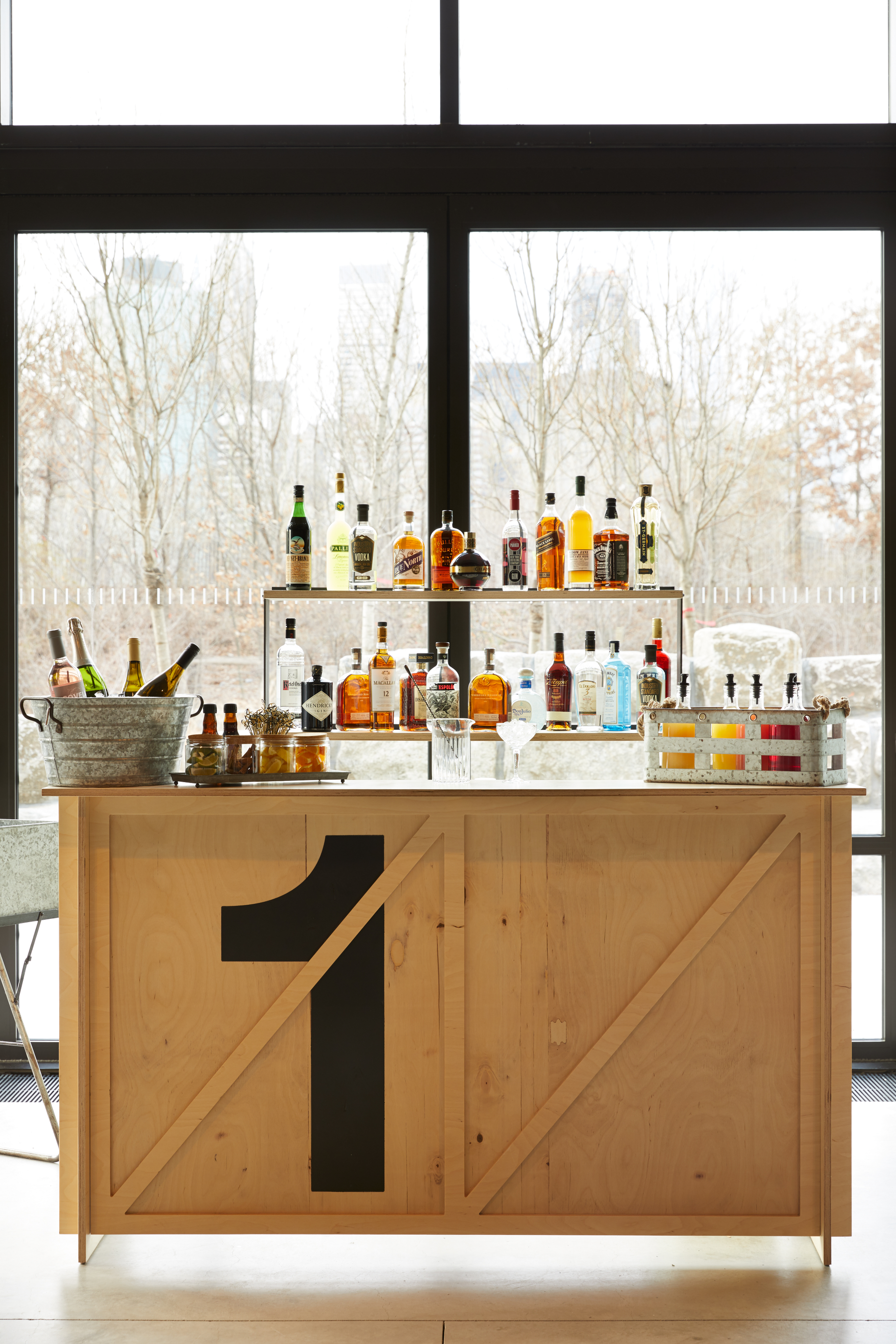 bar in social space