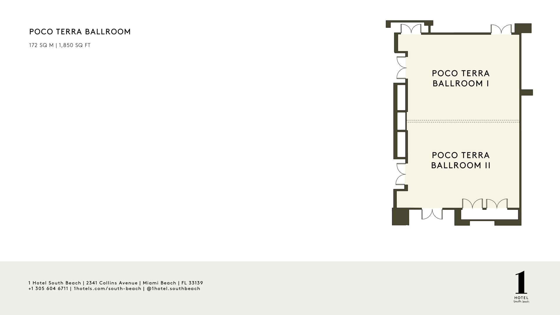 Grundplan for Poco Terra