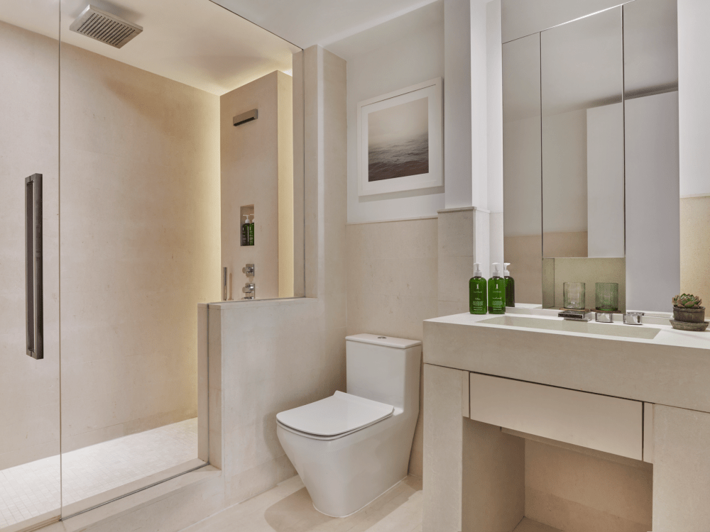 Vue sur l'océan Penthouse 3 chambres avec balcon et salle de bain