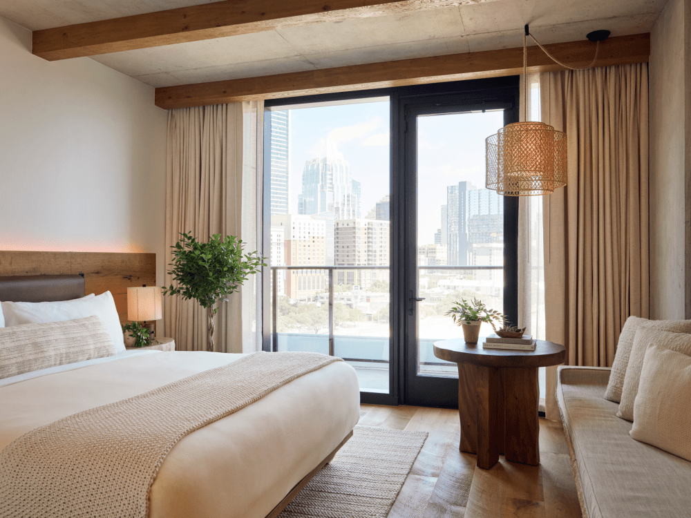 City King Balcony Bedroom