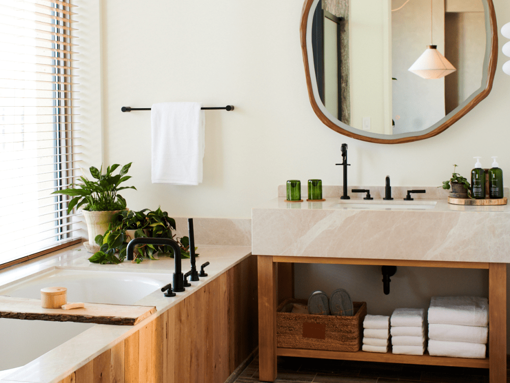 Salle de bain dans Alder House