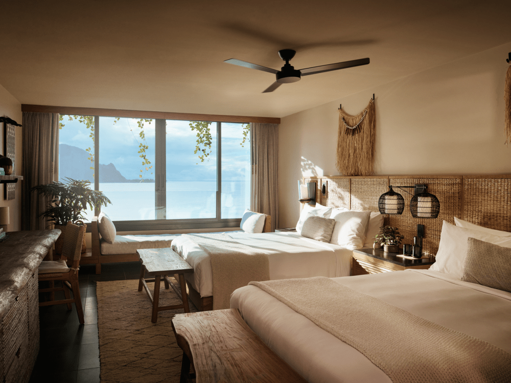 2 Queen med havudsigt