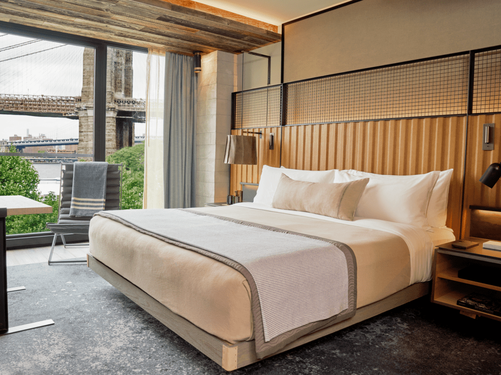 1 Hotel Brooklyn Bridge ・キングゲストルーム