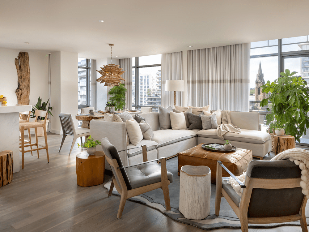 Espace de vie attenant 