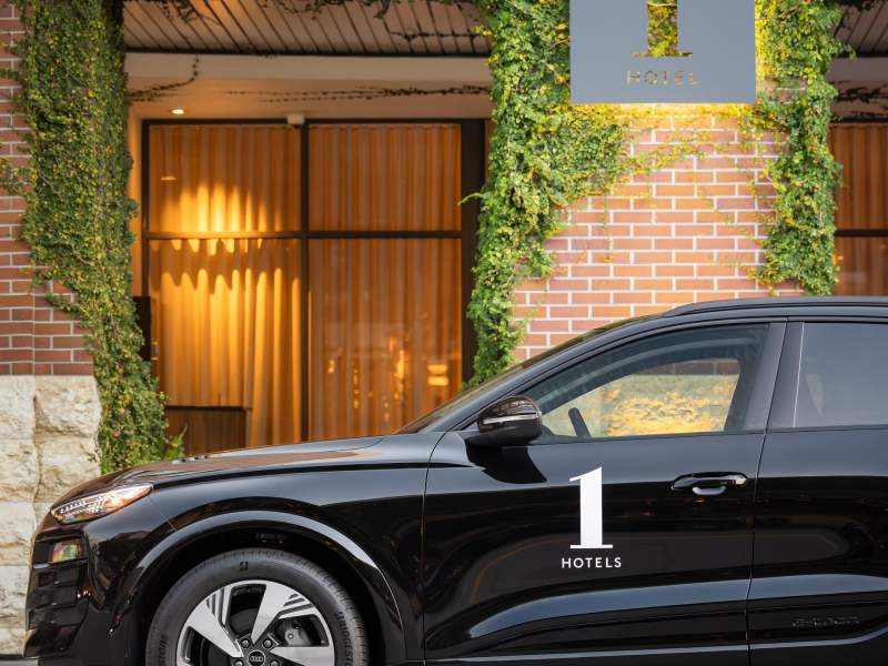 façade de l'hôtel Audi