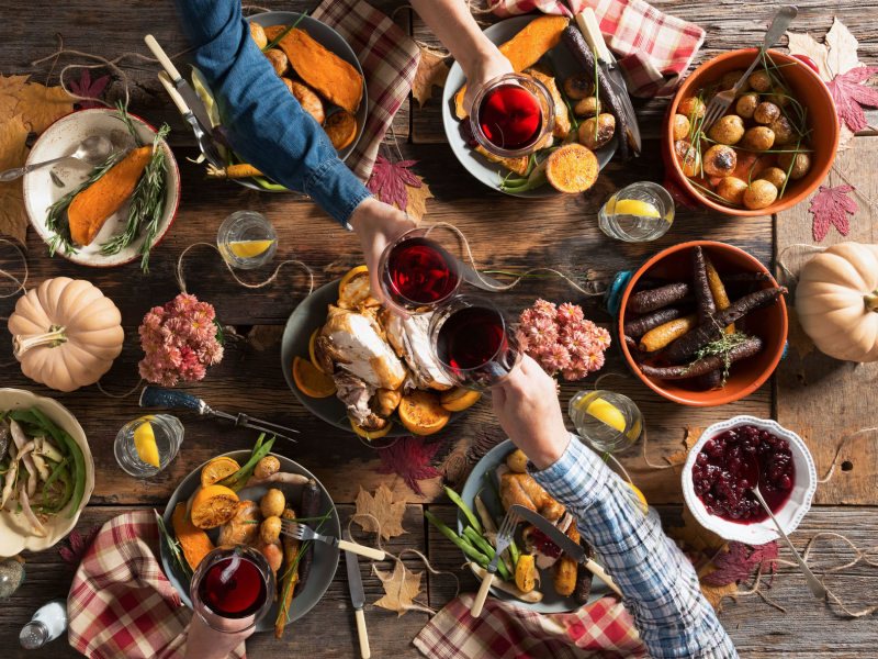 festive dinner