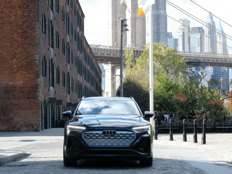 audi e-tron in brooklyn