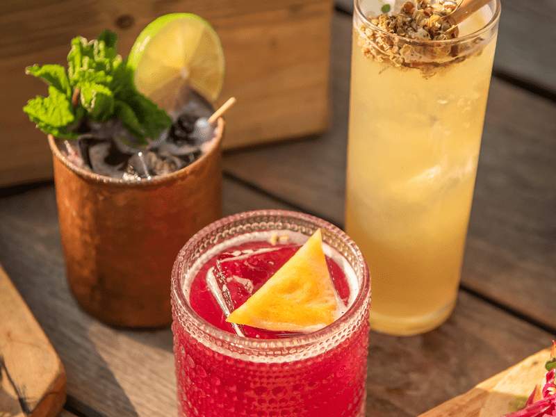 Cocktails « Casa Madera Hour » de Casa Madera