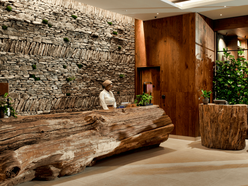 Front desk