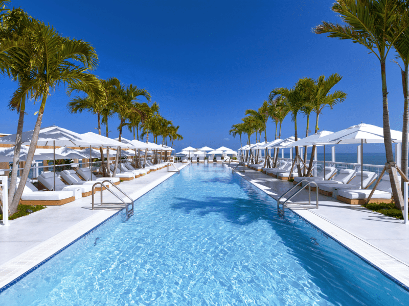 Rooftop pool
