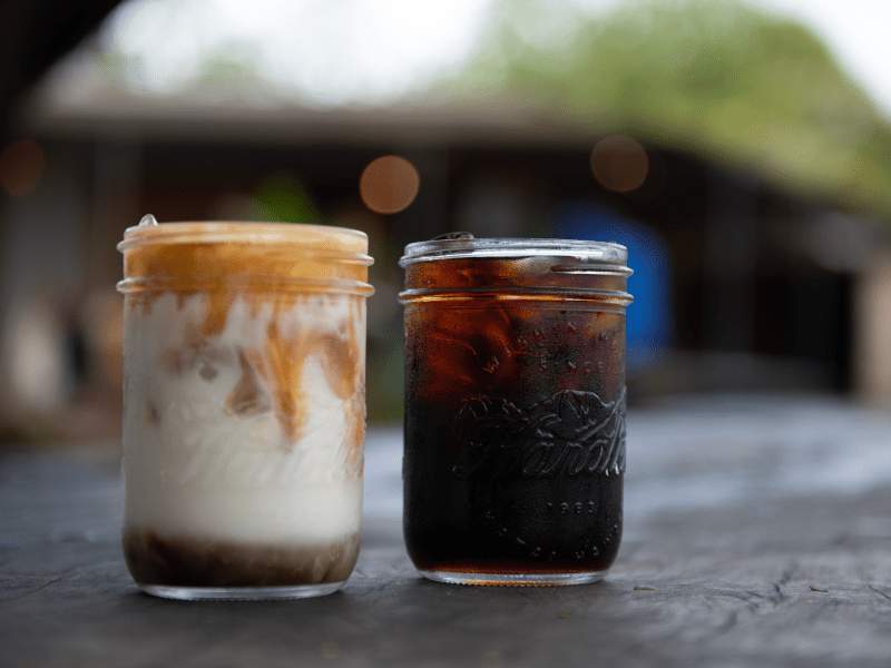 iced coffees