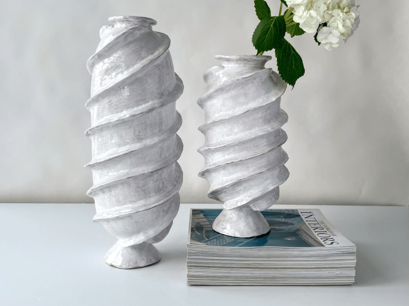 vases from Ellen Robinson studios