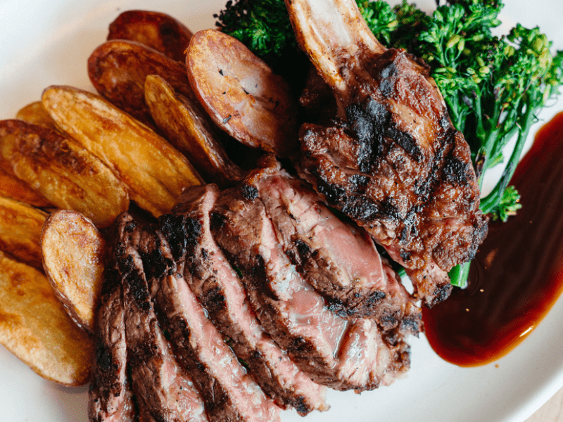 Ribeye dinner