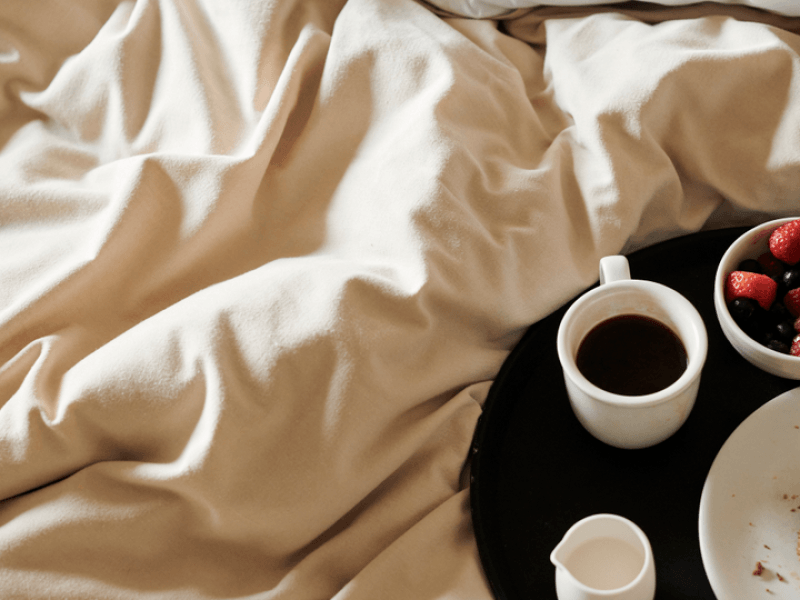 Breakfast in bed