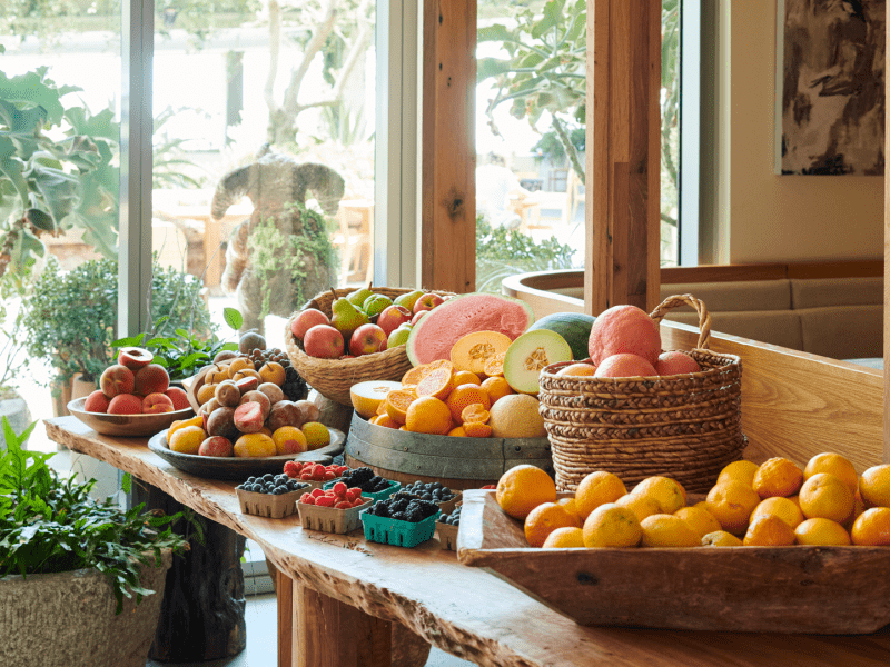 Lobby farmstand 