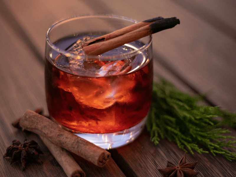 festive cocktail