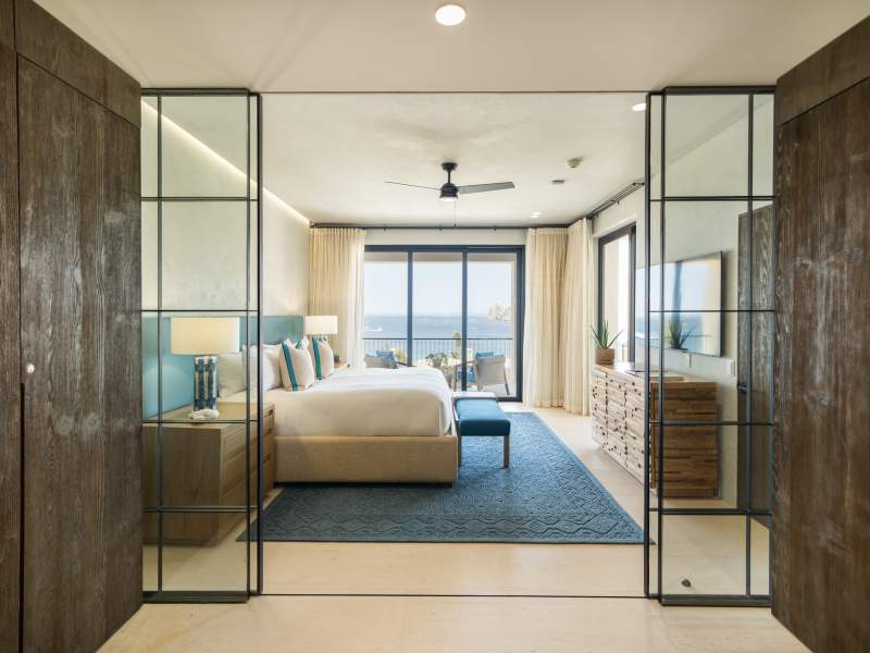 1 Homes Cabo 4베드룸 오션뷰 침실