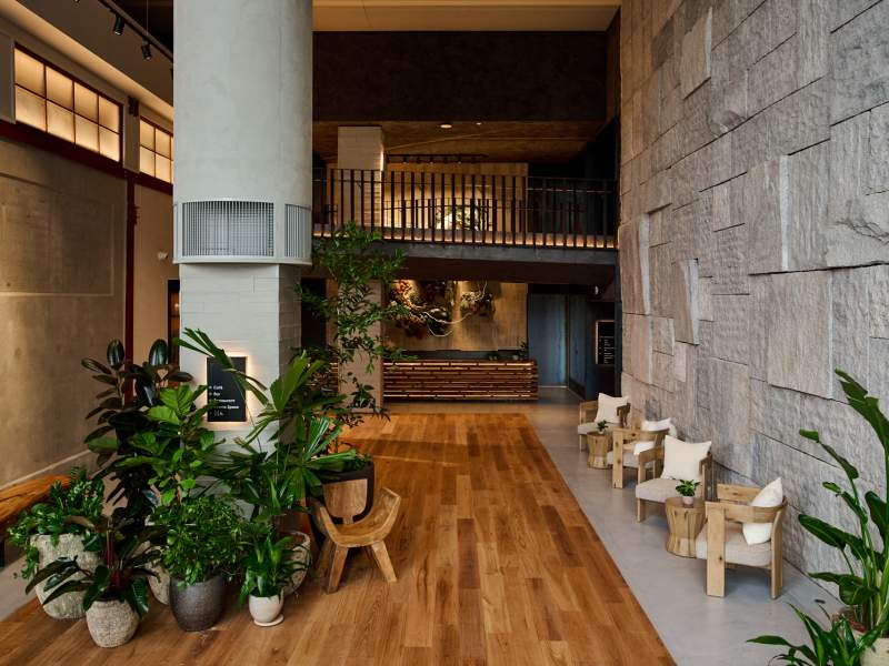 Réception dans le hall