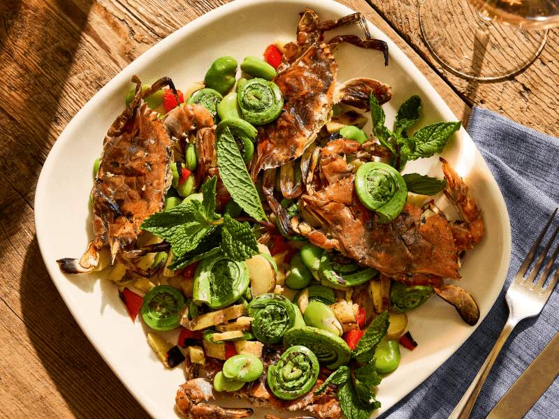 soft shell crabs