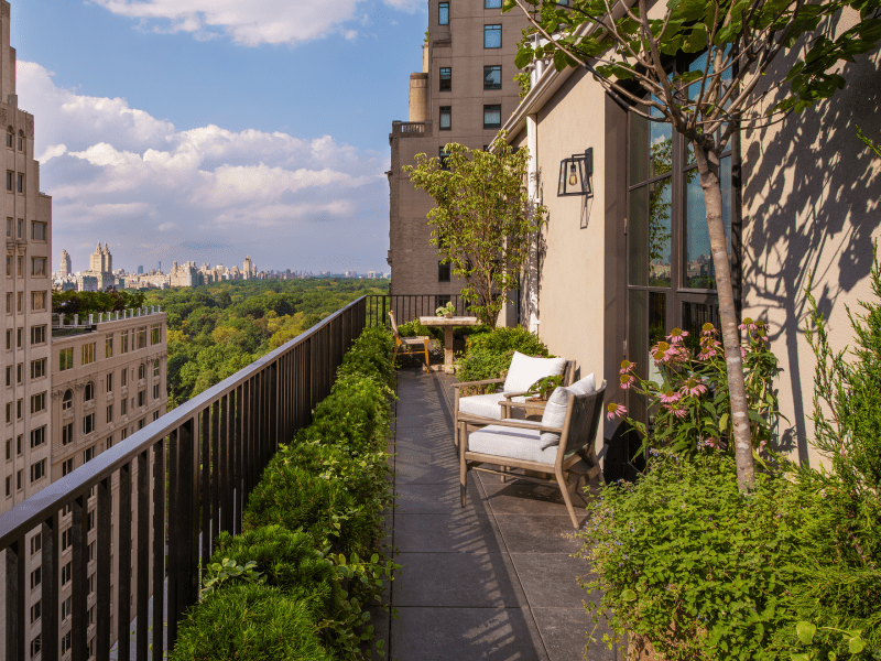 19th floor terrace