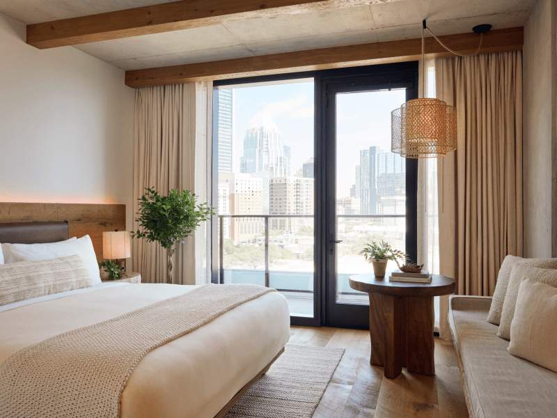 City King Balcony Bedroom