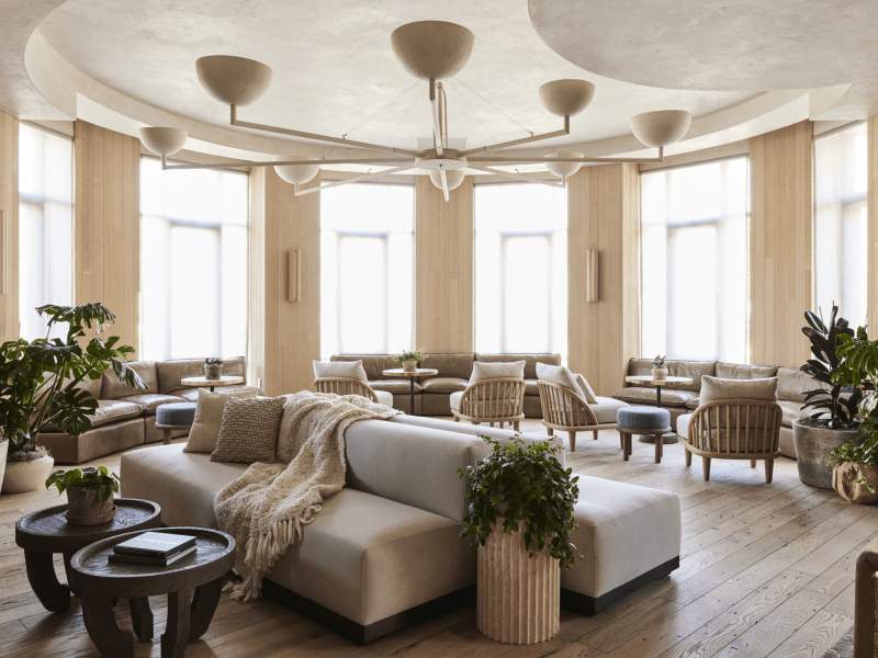 East lounge interior