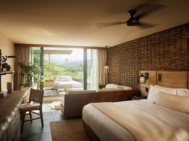 Mountain View King Bed with Terrace - 1 Hotel Hanalei Bay