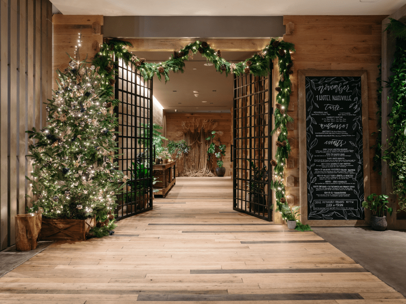 festive holiday decor