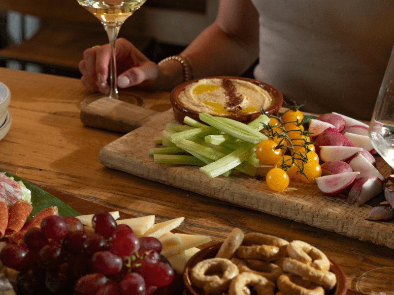 Neighbor's cheese board