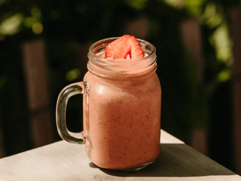 strawberry smoothie