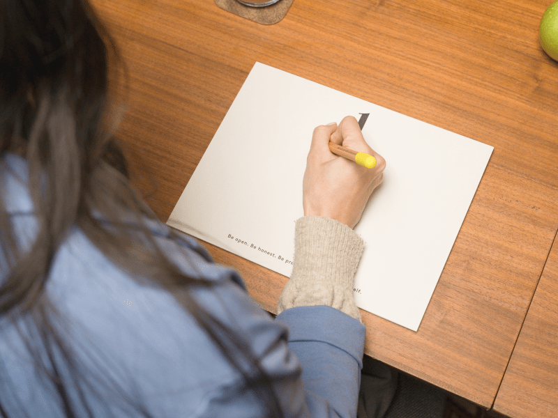 Woman in meeting