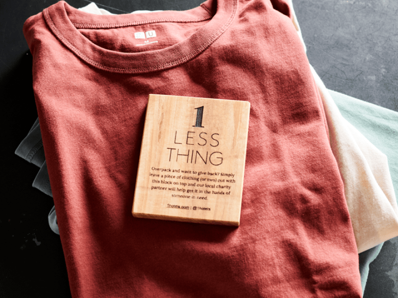 1 Less Thing t-shirt