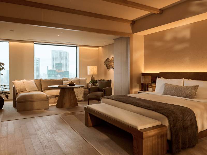 Panoramic Tower Studio Suite | 1 Hotel Tokyo