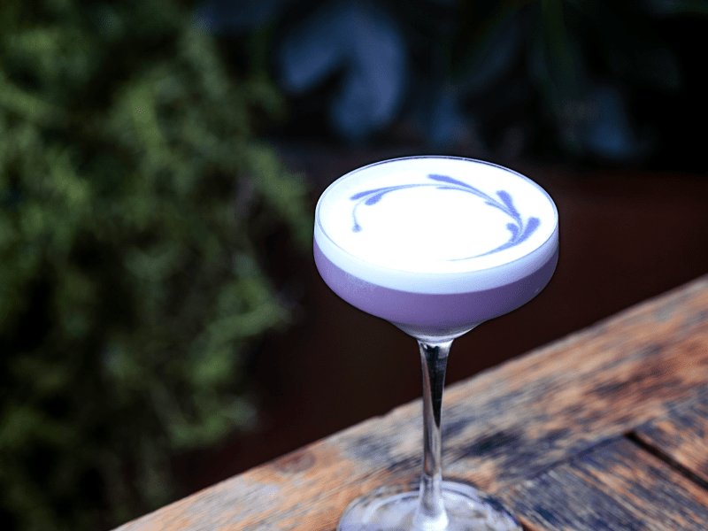 Ube Area Cocktail