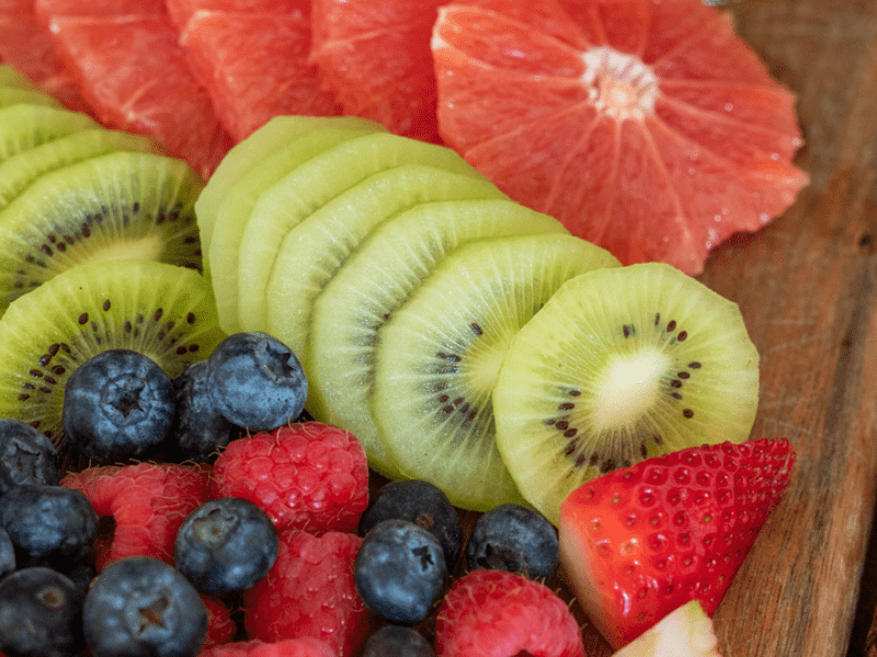 Fresh fruit at Terrene