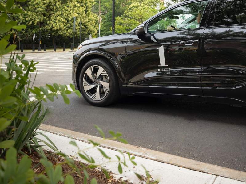 Audi fully electric e-tron house car