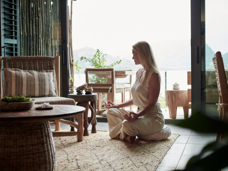 Woman Meditating