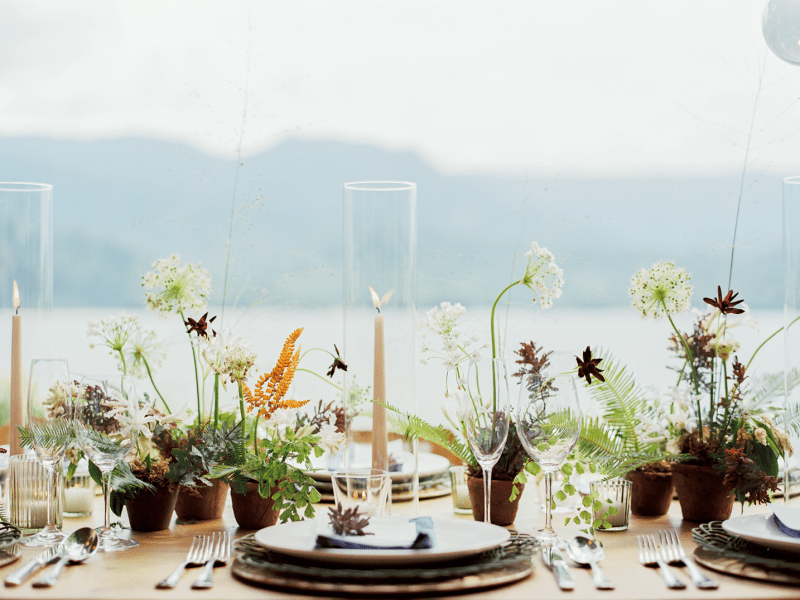 Wedding Table Setup