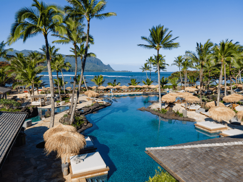 Main pool at 1 Hotel Hanalei Bay