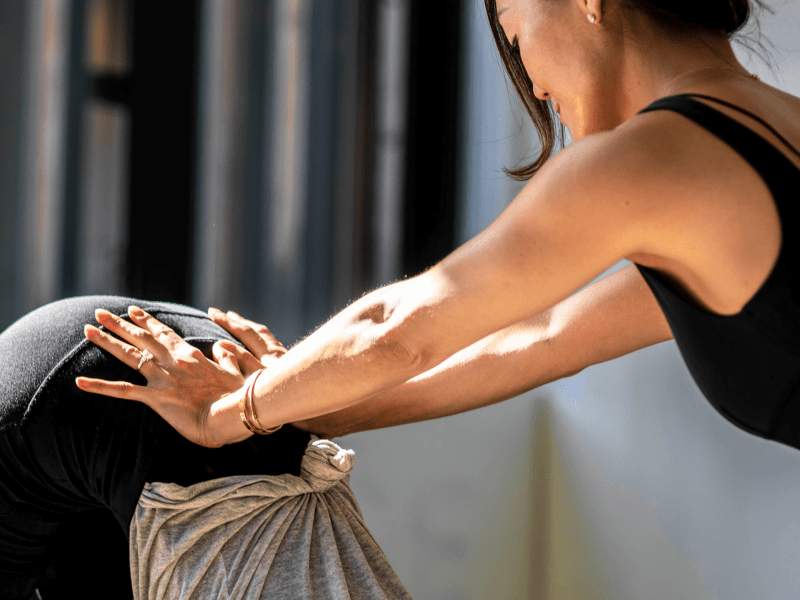 praktische hulp bij het beoefenen van yoga