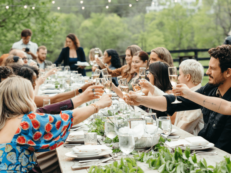Private event at Bloomsbury farm