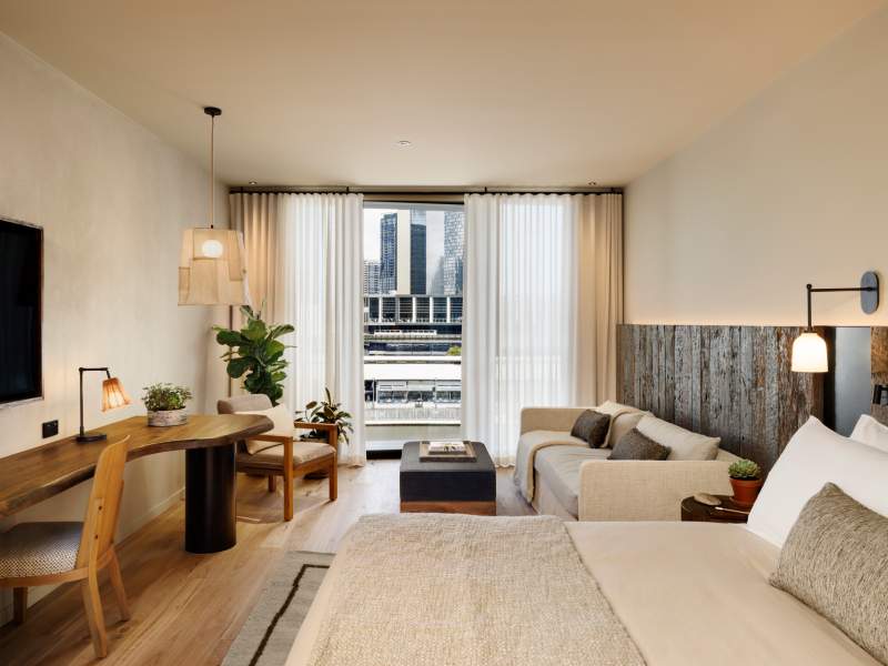 River King Room Toward window