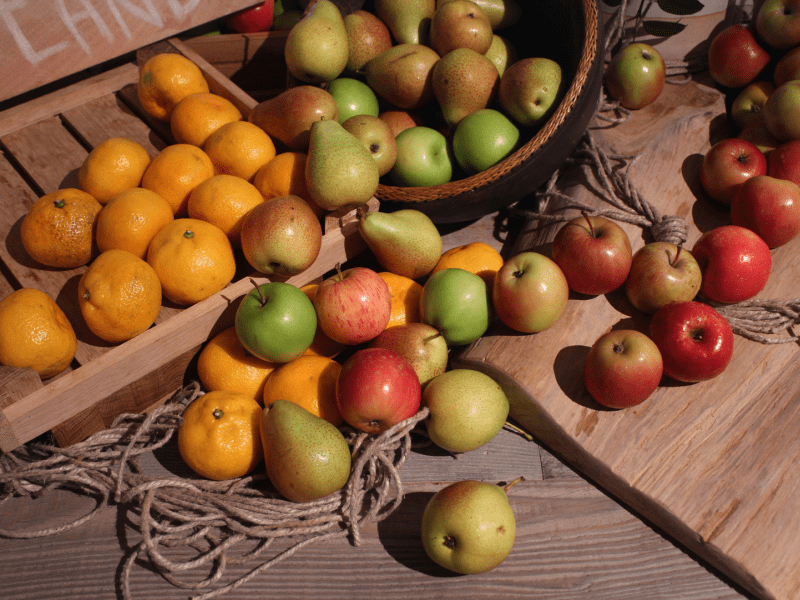 Abundance of fruits