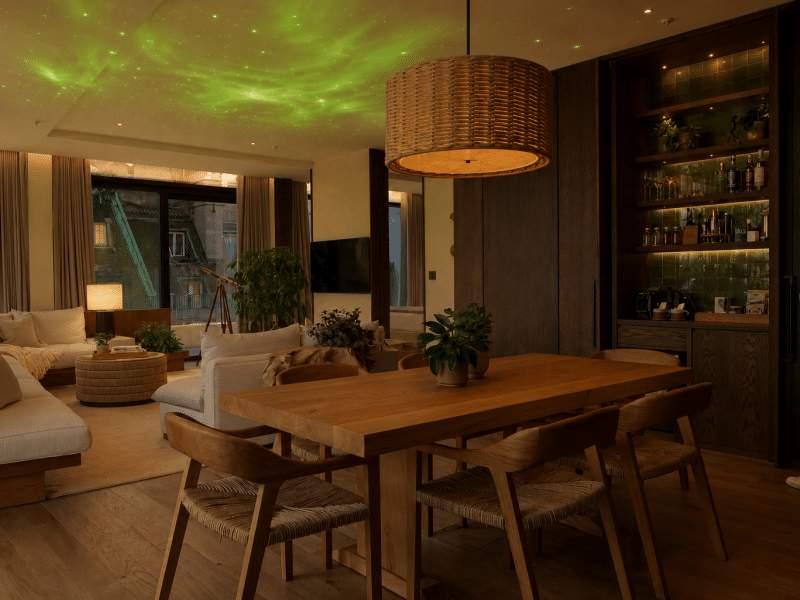 Starlit room