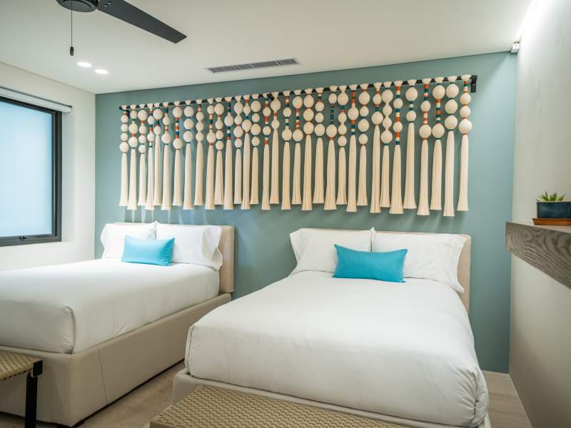 1 Homes Cabo 4 베드룸 오션 더블 침대