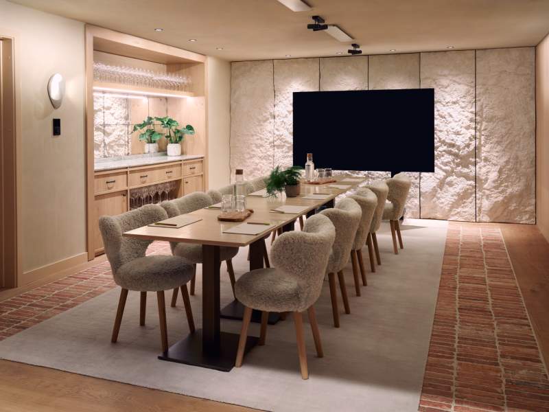 Salle à manger privée Ember