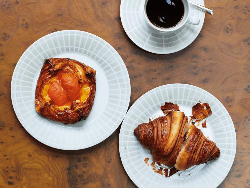 Pastelaria para o pequeno-almoço da Dovetle