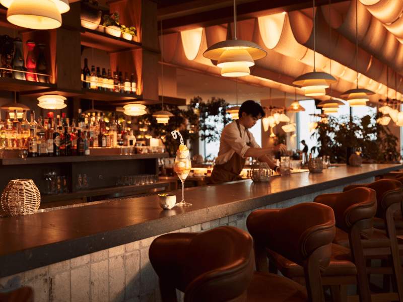 Quart de travail au bar