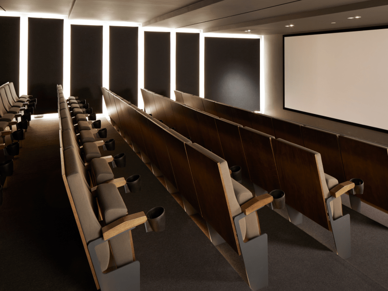 Screening Room theater at 1 Hotel Brooklynn Bridge