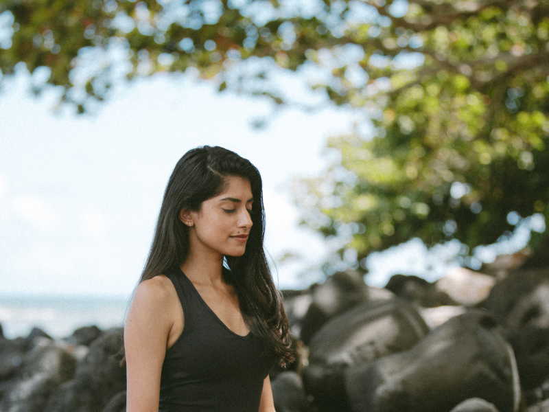 Woman Meditating 